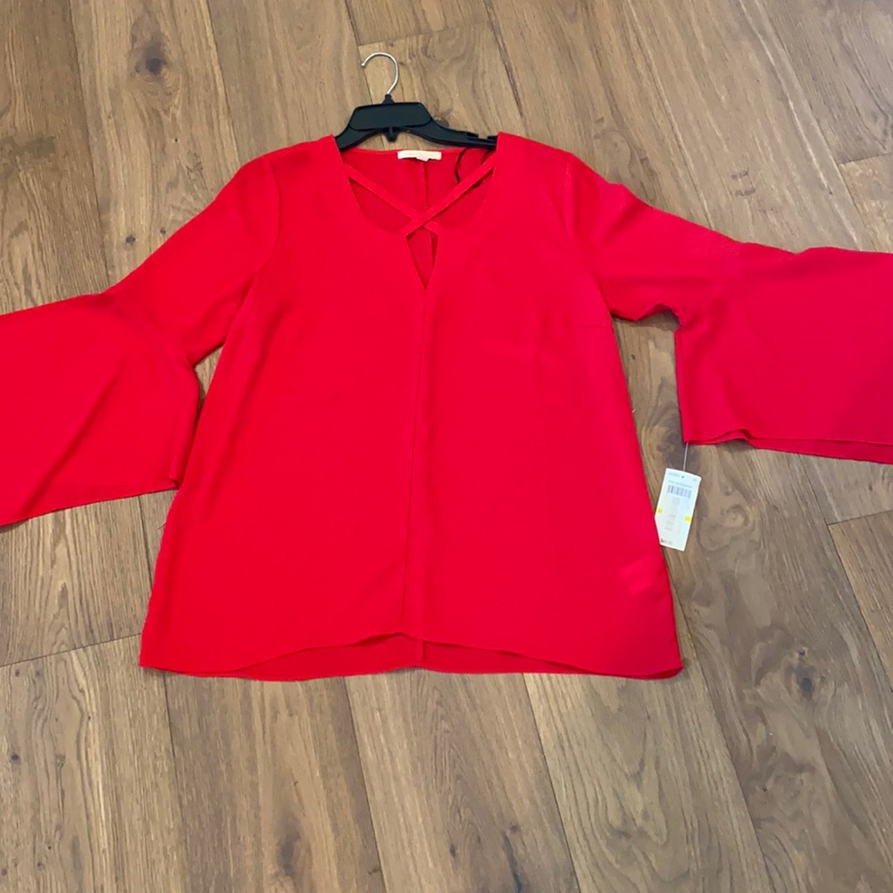 Beautiful red blouse
